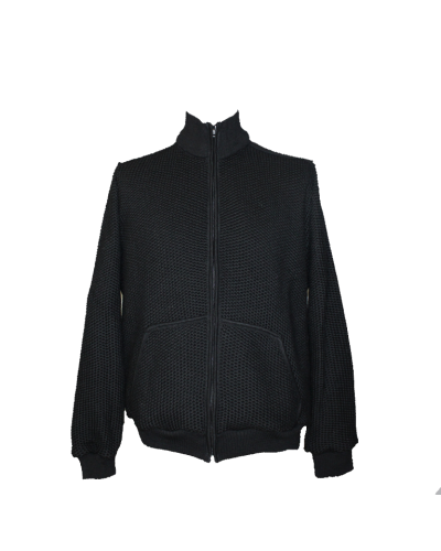 ZIP-UP KNITTED JACKET