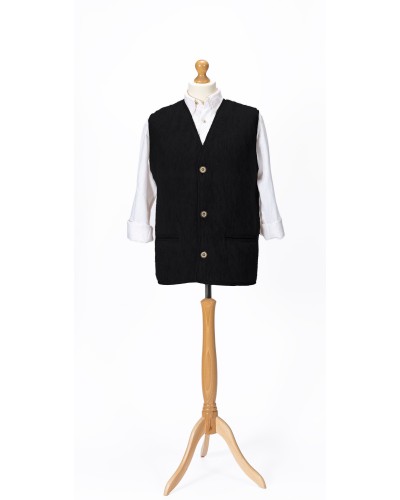 Gilet sans manche hommes couleur noir