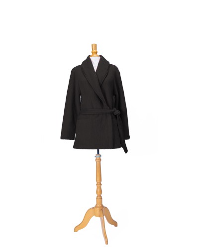 veston, veste courte pour femme de couleur noir