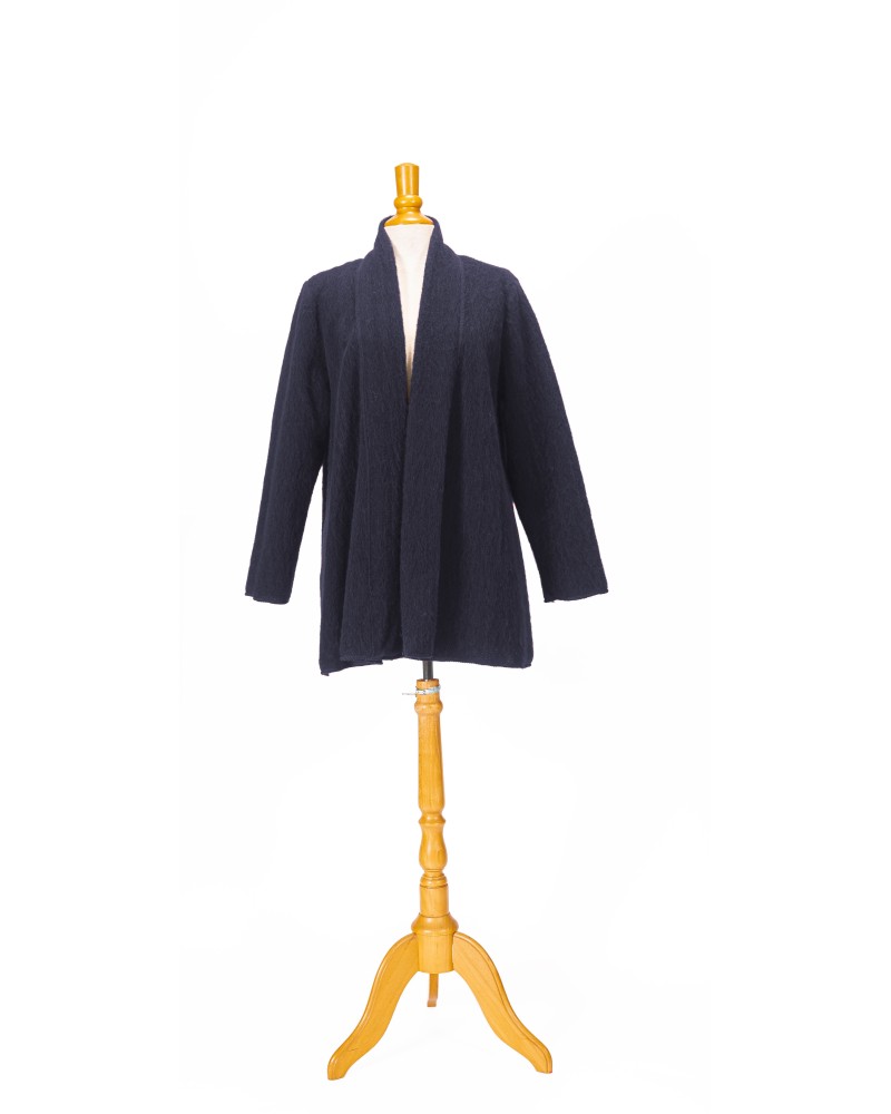 Veste tendance pour femme de couleur bleu marine