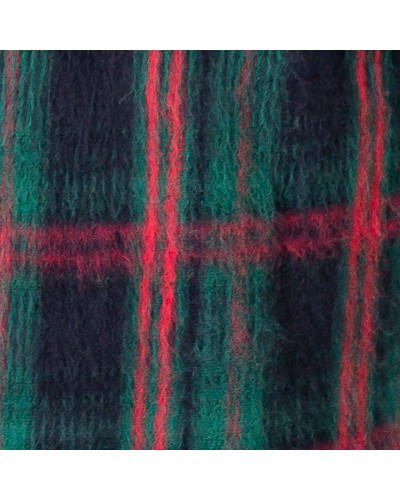 Grand poncho col tricot