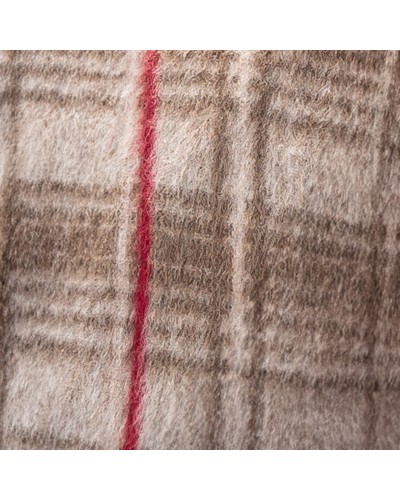 Grand poncho col tricot