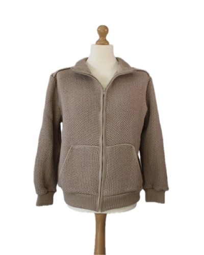 VESTE ZIPPEE MAILLE