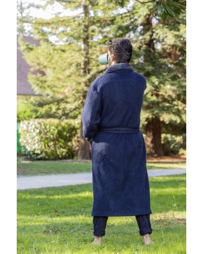 Dressing gown 100% Wool - Plain/Tartan