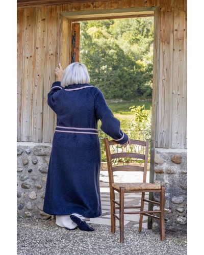 Croisé col châle chic