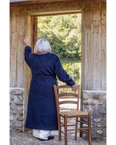 Croisé col châle liberty