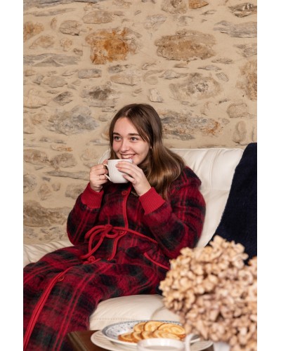 CROISE COL CHALE 100 % LAINE