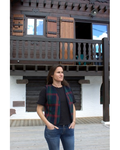 Gilet sans manches uni