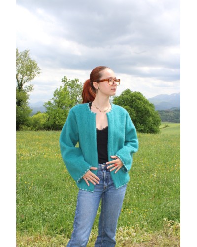 Veste droite Zigzag