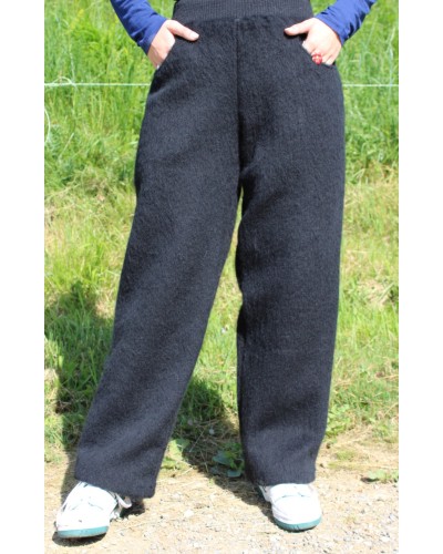 Pantalon confort en laine