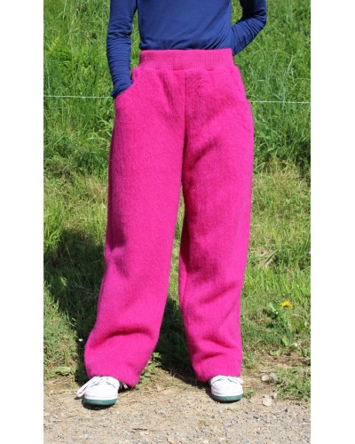 Pantalon confort en laine